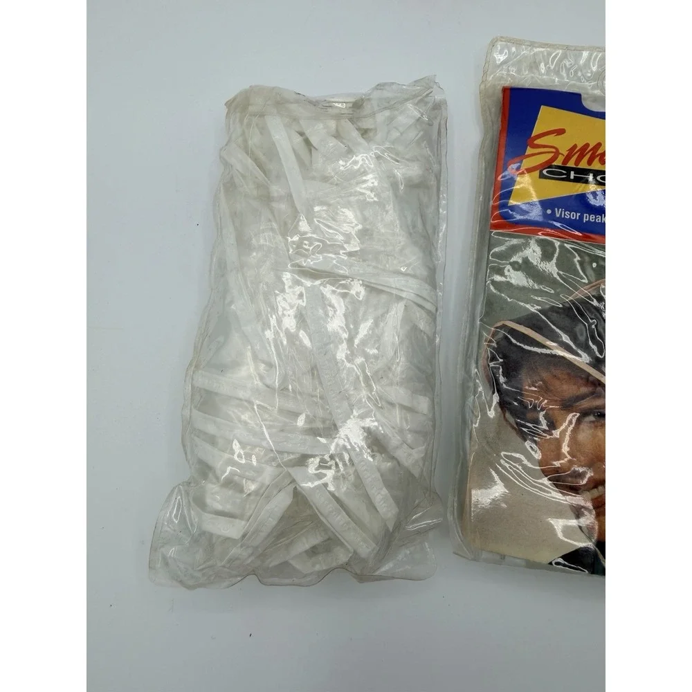 Vintage Hair Rain Bonnet Clear set of 2 Smart Choice